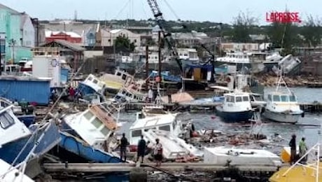 Uragano Beryl, alle Barbados si fa la conta dei danni alle barche