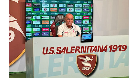 Salernitana, Martusciello attende il Pisa: Lo spirito giusto non può mai mancare. Attese novità di formazione