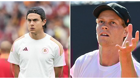 Sinner, all'allenamento di oggi ci sarà Dybala (e non solo): orario e campo del Foro Italico