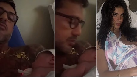 Fabrizio Corona è diventato papà: nato il secondo figlio. Il video dall'ospedale