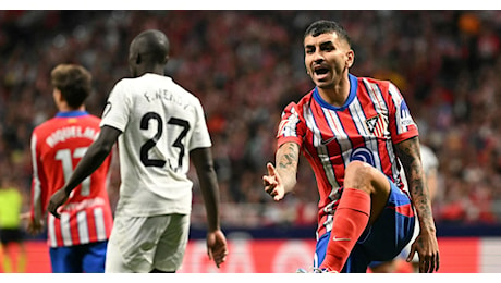 Atlético Madrid-Real Madrid 1-1: Correa nel recupero salva l'Atletico nel derby di Madrid contro il Real