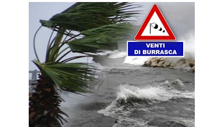 Meteo: Burrasca forte imminente, raffiche ad oltre 70 km/h su più di mezza Italia nel Fine Settimana