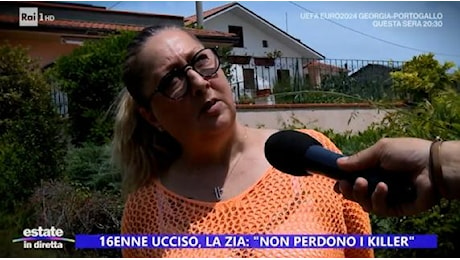 Omicidio Pescara, la zia di Thomas: «Impossibile perdonare gli assassini. Lo hanno lasciato morire dissanguato, sono bestie»
