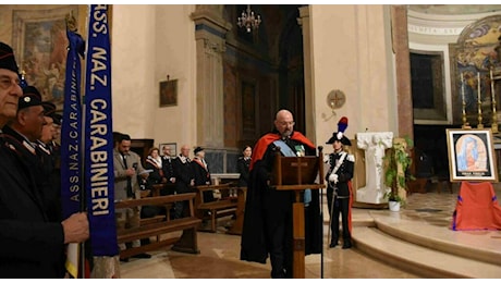 Terni, celebrata in Duomo la Virgo Fidelis, patrona dell'arma dei carabinieri