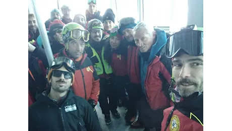 Alpinisti dispersi sul Gran Sasso: i soccorritori riescono a scendere a valle