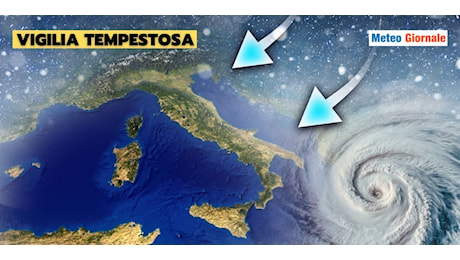 Meteo: tempesta di Natale sferzerà mezza Italia, le zone a rischio