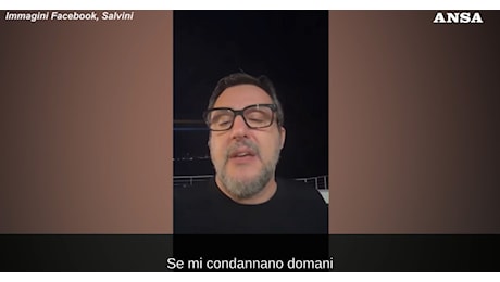 “Paura zero, mi sento come la canzone di Venditti ‘Notte prima degli esami'”: Salvini e la diretta prima della sentenza su Open Arms