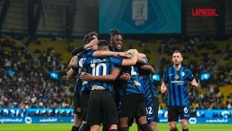 Supercoppa Italiana, Inter in finale: Atalanta battuta 2-0