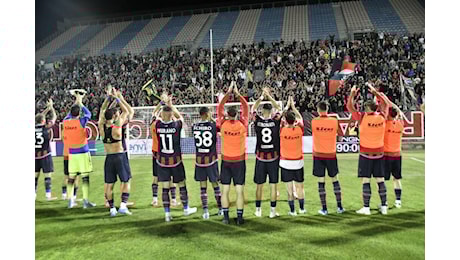Playoff, al Crotone basta il pari contro la Juve Next Gen. E l’avventura continua