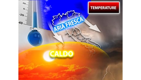 Meteo: Stop al Gran Caldo, tra poco Temperature giù su alcune Regioni, poi anche sul resto d'Italia