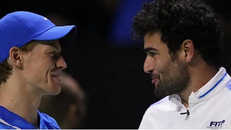 Matteo Berrettini il giorno dopo fa ancora festa con Jannik Sinner