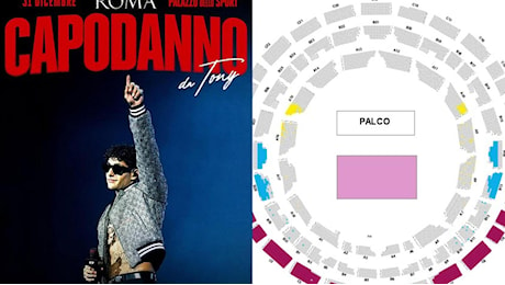 Capodanno, il concerto di Tony Effe verso il sold out