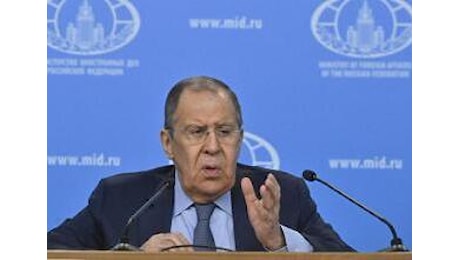 Ucraina, Lavrov: Una tregua ora sarebbe inutile