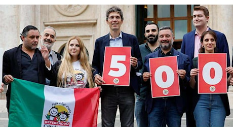 Referendum per una legge sull'accoglienza: le 500 mila firme raccolte in pochi giorni