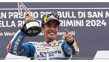 Marc Marquez trionfa a San Marino, Bagnaia secondo, Martin sbaglia tutto: MotoGp da urlo