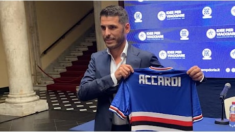 Sampdoria, Accardi: Mercato? Se ne può anche parlare, ma è ancora lontano