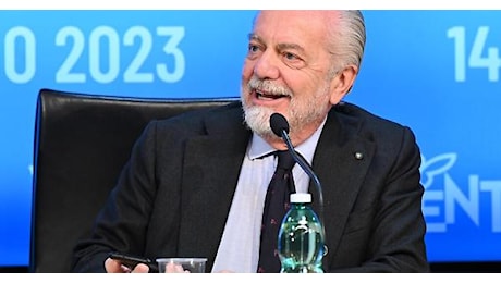 De Laurentiis dopo il primato: Non diciamo nulla per scaramanzia