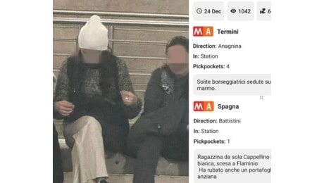 Due borseggiatori sono saliti ora in metro. Dopo le ronde, arriva l'app Pickpocket Alert