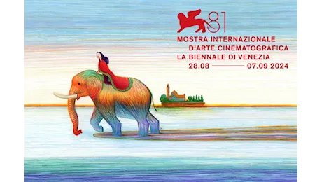 Il manifesto di Lorenzo Mattotti per la 81ª Mostra del cinema di Venezia