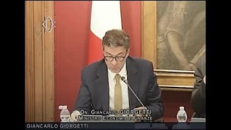 Giorgetti: Non sarei stupito dal rialzo delle stime preliminari del Pil