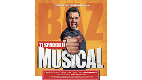 Marco “Baz” Bazzoni venerdì al Teatro Verdi di Sassari