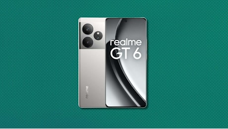 Realme GT6 (8/512GB): nuovo, potente e già in offerta a 629€ (-21%)