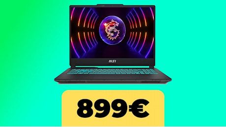 MSI Cyborg 15, il notebook per il gaming è in forte sconto per il Black Friday di Amazon