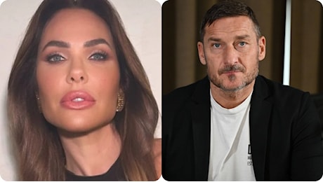 Ilary Blasi ha denunciato Francesco Totti per aver lasciato la figlia Isabel sola in casa