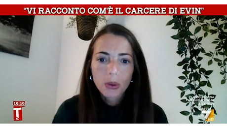 “Per andare al bagno bisognava indossare una benda. Aria? 10 minuti a settimana”: il racconto del carcere iraniano di Alessia Piperno. Su La7