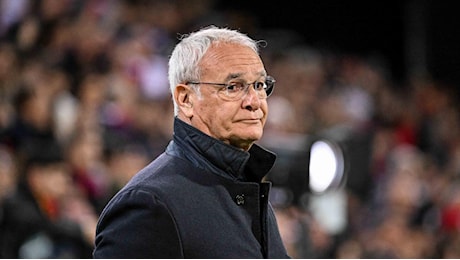 Claudio Ranieri si riprende la Roma: «Dybala? Se sta bene giocherà sempre»