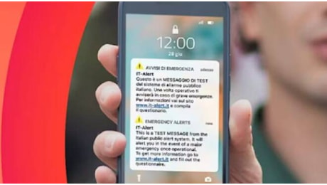 It Alert in Campania: E’ scattato oggi, venerdì 11 ottobre, alle 17:00 in punto