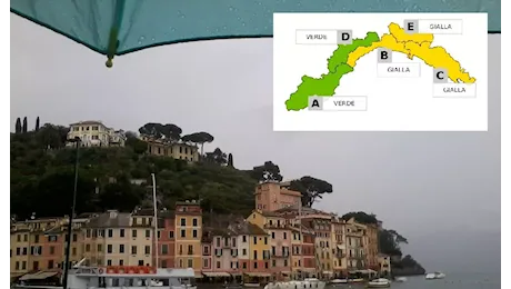 Pioggia e temporali sulla Liguria, domani allerta gialla sul Centro-Levante