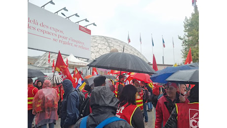 FIOM CGIL A PARIGI ALLA MANIFESTAZIONE DELLA CGT PER IL RILANCIO DEL SETTORE AUTOMOTIVE