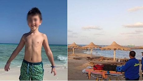 Un malore in spiaggia, poi la tragedia: Mattia Cossettini muore a 9 anni mentre è in vacanza con i genitori in Egitto