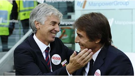 Conte contro Gasperini, nona sfida in carriera: i precedenti sorridono al tecnico del Napoli