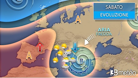 Meteo Centro - Weekend con forte Tramontana, calo termico e qualche fiocco in Appennino