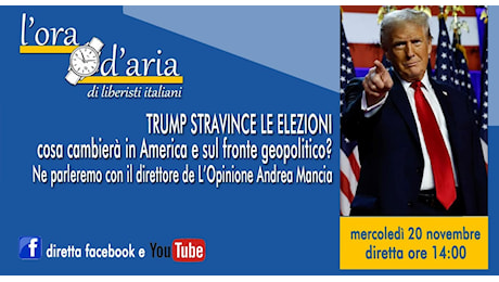 TRUMP STRAVINCE LE ELEZIONI