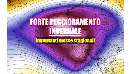 BUBBOLIO INVERNALE ALL'ORIZZONTE - VEDIAMO COSA SI PREPARA... - METEO TOSCANA