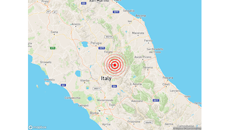 Scossa di TERREMOTO Magnitudo 2.5 a Vallo di Nera (PG) nella regione Umbria, dati e mappa