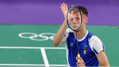 Parigi 2024, Giovanni Toti nella storia: è il primo italiano a vincere un match di badminton
