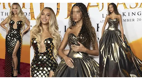 Blue Ivy debutta sul red carpet: la figlia di Beyoncé e Jay-Z è tutta d’oro