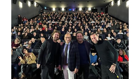 Siani e Pieraccioni show ad Ancona, 'Io e te dobbiamo parlare'