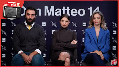 VIDEO | Eugenio Mastrandrea, Federica Sabatini, Gaia Messerklinger e Don Matteo 14