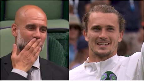 Zverev vince a Wimbledon e fa una proposta a Guardiola: Se ti scocci del calcio puoi allenare me