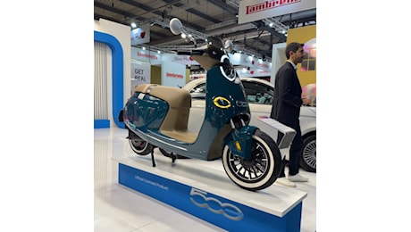 EICMA 2024. Platum presenta lo scooter Fiat 500