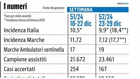 Marche, con le scuole chiuse l’influenza rallenta: meno casi tra i piccoli