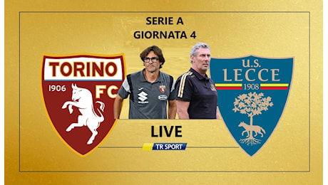 LIVE – Torino-Lecce: la cronaca