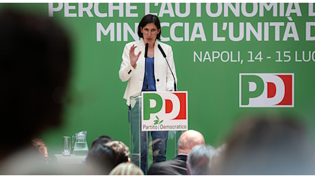 Terzo mandato De Luca in Campania, Schlein conferma: «Non sarà lui il candidato del Pd»