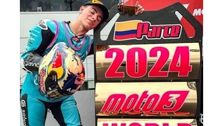 MotoGP 2024. GP del Giappone. Moto3: David Alonso è da 10 e diventa campione del mondo