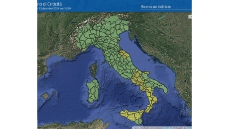 Maltempo: Gargano e Tremiti fra le zone d'Italia oggi in allerta per temporali, l'intera Puglia per vento fino a burrasca forte Protezione civile, previsioni meteo